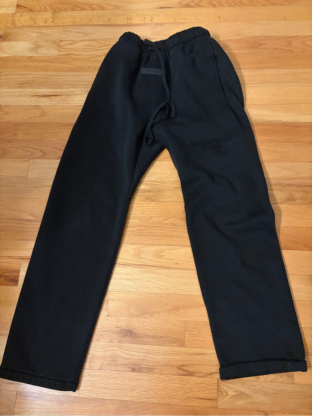 Essentials black sweatpants